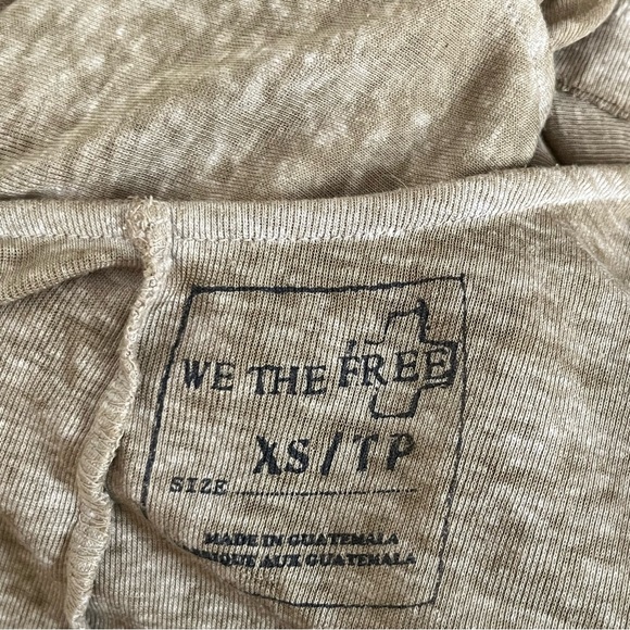 ❗️SOLD❗️Free People Sleeveless Cross Back T-Shirt - Picture 8 of 8